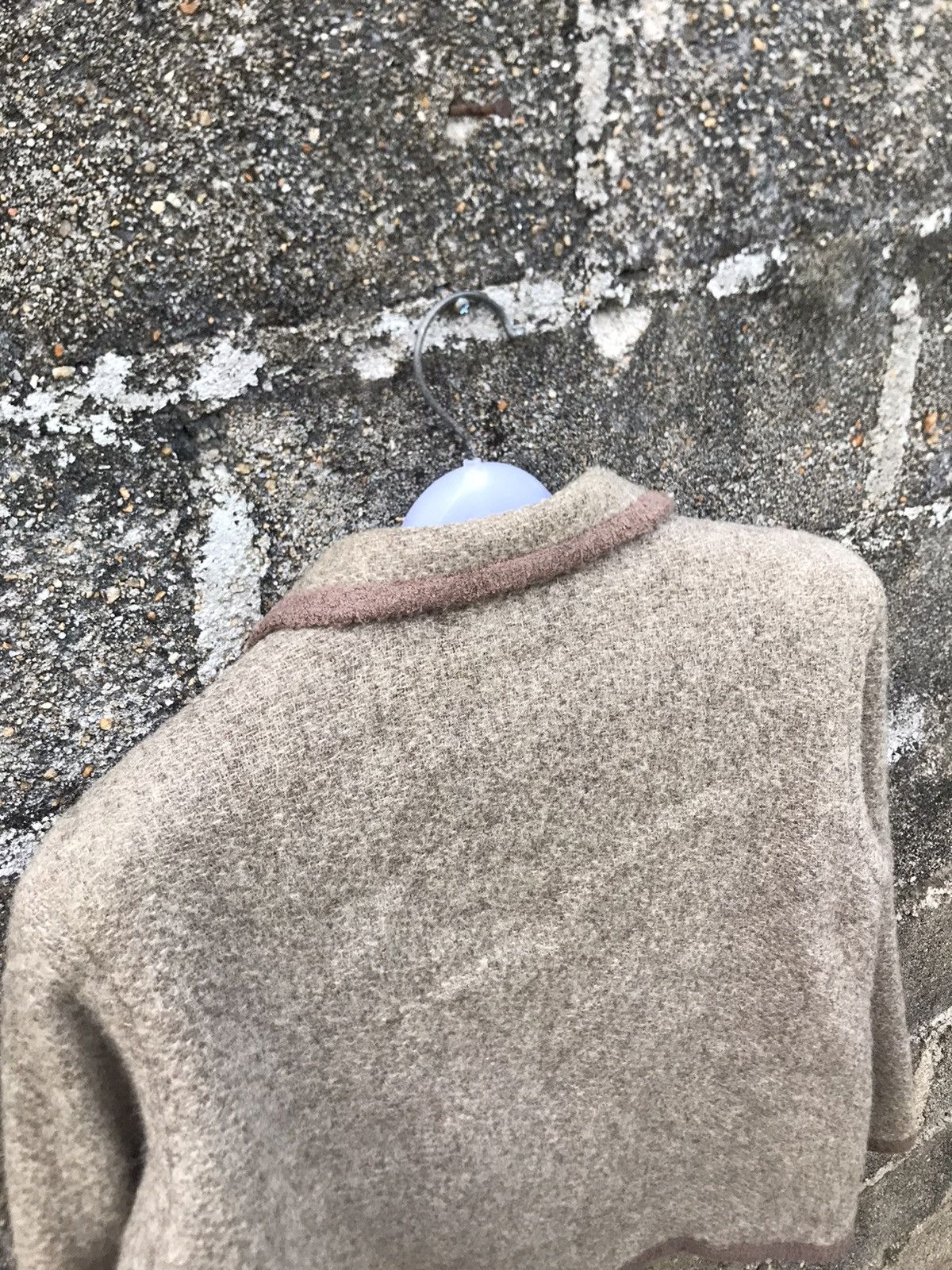 Japanese Brand × Vintage ⚡️Andre Bercher Wool Cropped Coat Size S / US 4 / IT 40 - 15 Thumbnail