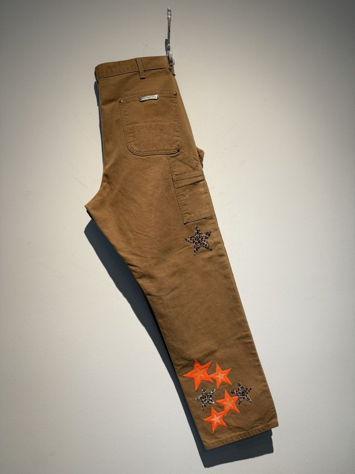 Chrome Hearts Chrome Hearts Star Parch Carhartt Double Knee Pants Size US 38 / EU 54 - 1 Thumbnail