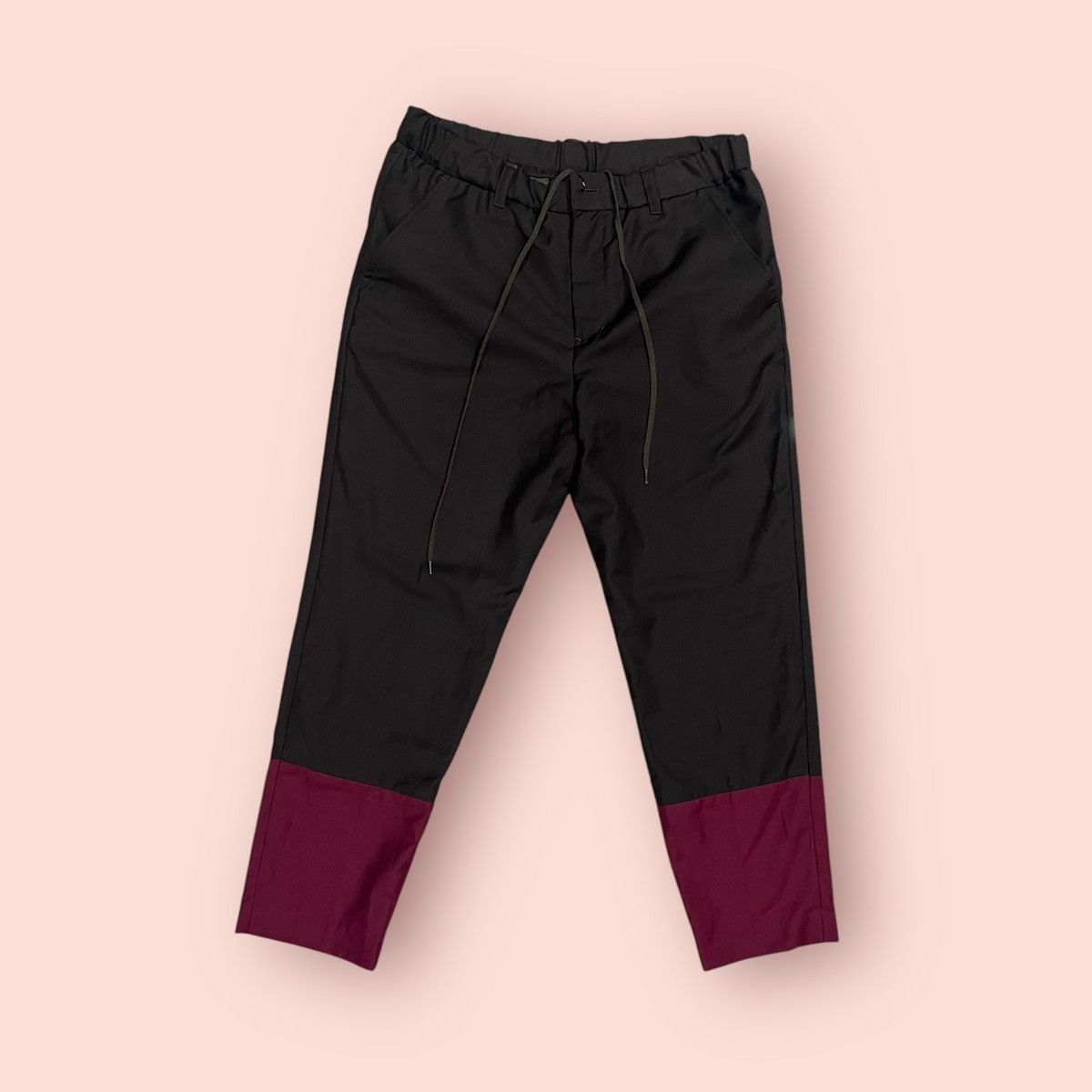 Frapbois × Issey Miyake × Japanese Brand VINTAGE FRAPBOIS HALF JAPAN ANKLE PANTS (1 size) Size 30" / US 8 / IT 44 - 10 Thumbnail