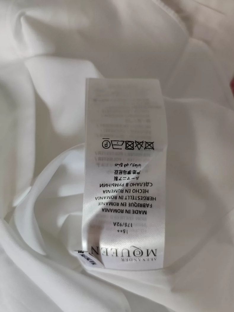 Alexander McQueen Alexander McQUEEN size 15++ Short - sleeved shirt Size US S / EU 44-46 / 1 - 5 Thumbnail
