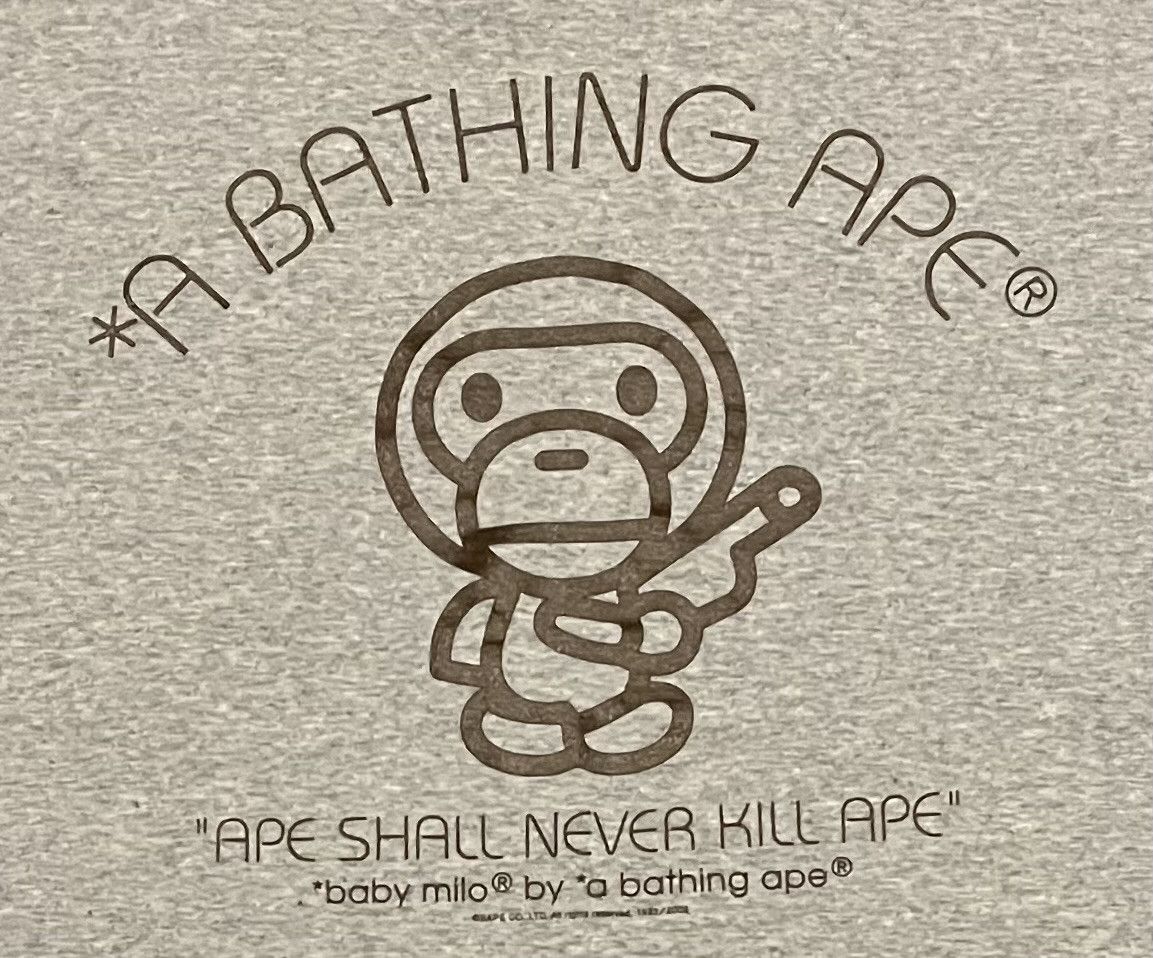 Bape Bape Baby Milo tee shirt Size US M / EU 48-50 / 2 - 3 Thumbnail