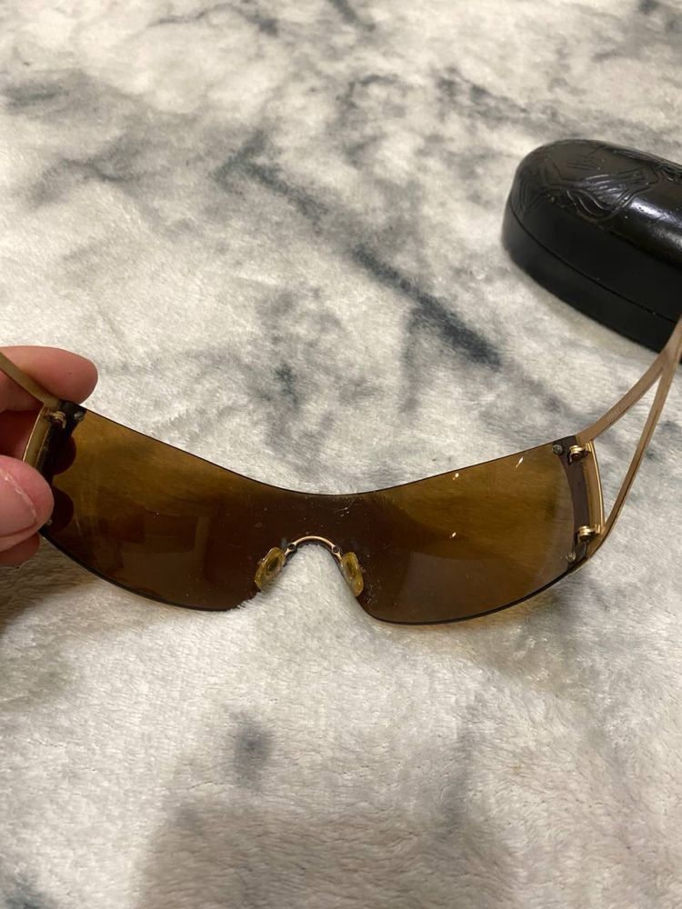 Versace Versace 2034 Vintage Golden Sunglasses Size ONE SIZE - 3 Thumbnail