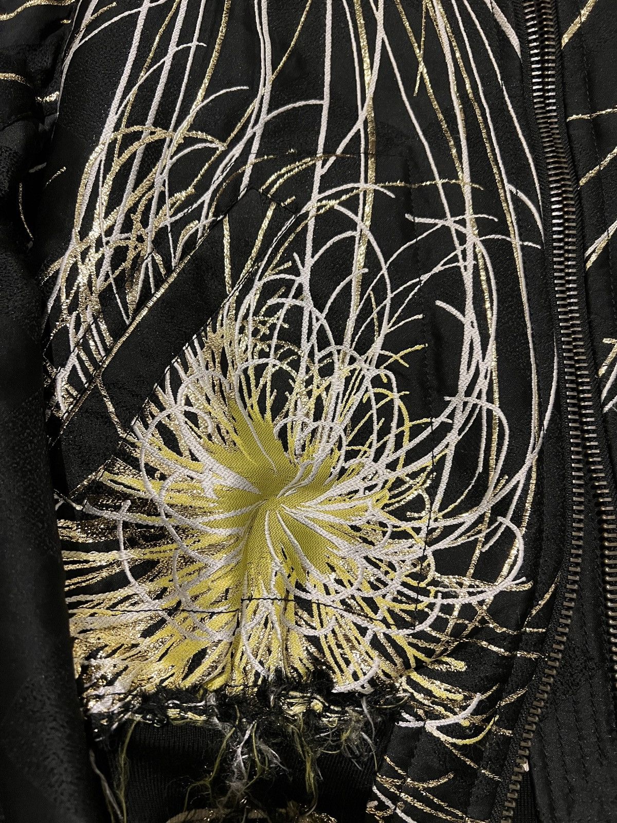 Haider Ackermann *RARE* Haider Ackermann SS17 "Explosion" Bomber Size US L / EU 52-54 / 3 - 4 Thumbnail