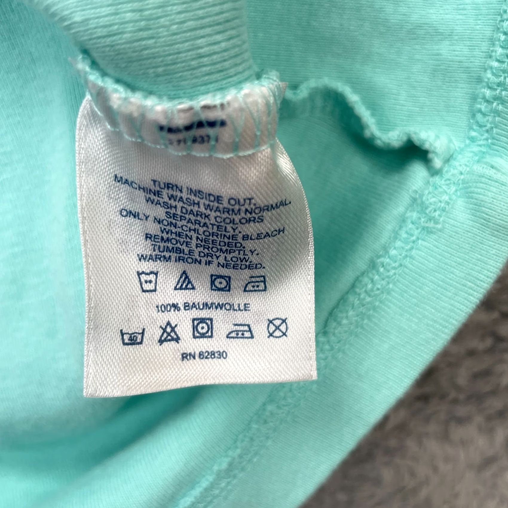 Lands' End Lands' End Top Womens S Green Tank Cotton Knit Lace Trim Casual Sleeveless Scoop Neck Cotton Women's Tank Top Shirt Basic Size S / US 4 / IT 40 - 4 Thumbnail