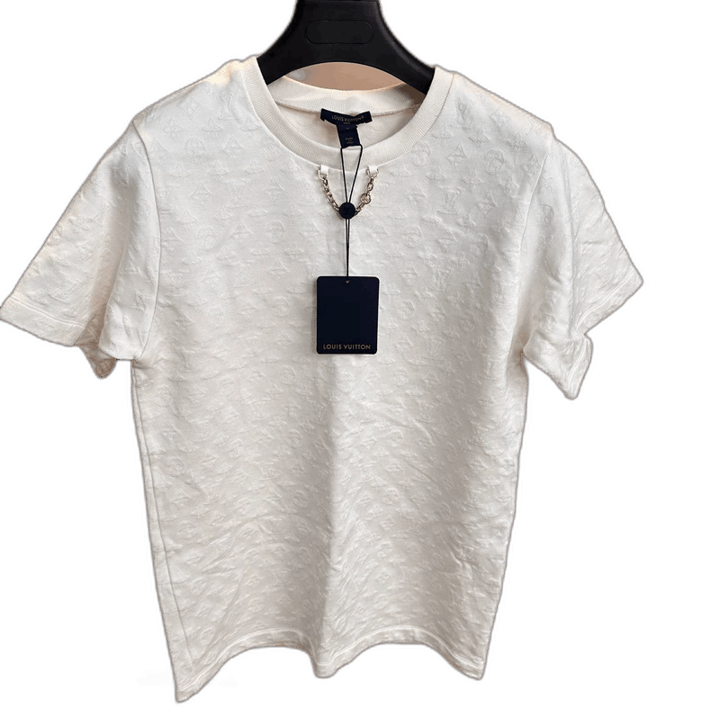 Louis Vuitton Louis Vuitton White Short Sleeve T -2505 Size US L / EU 52-54 / 3 - 1 Thumbnail