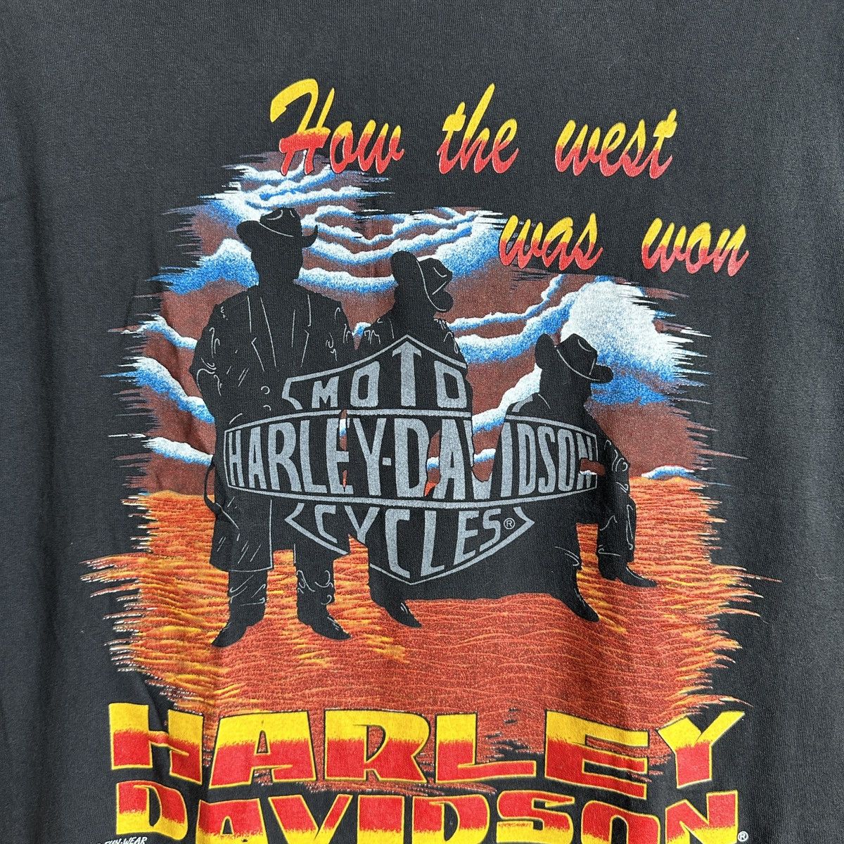 Harley Davidson Vintage 80s Harley Davidson Single Stitch Tank T-Shirt XL Size US XL / EU 56 / 4 - 3 Thumbnail