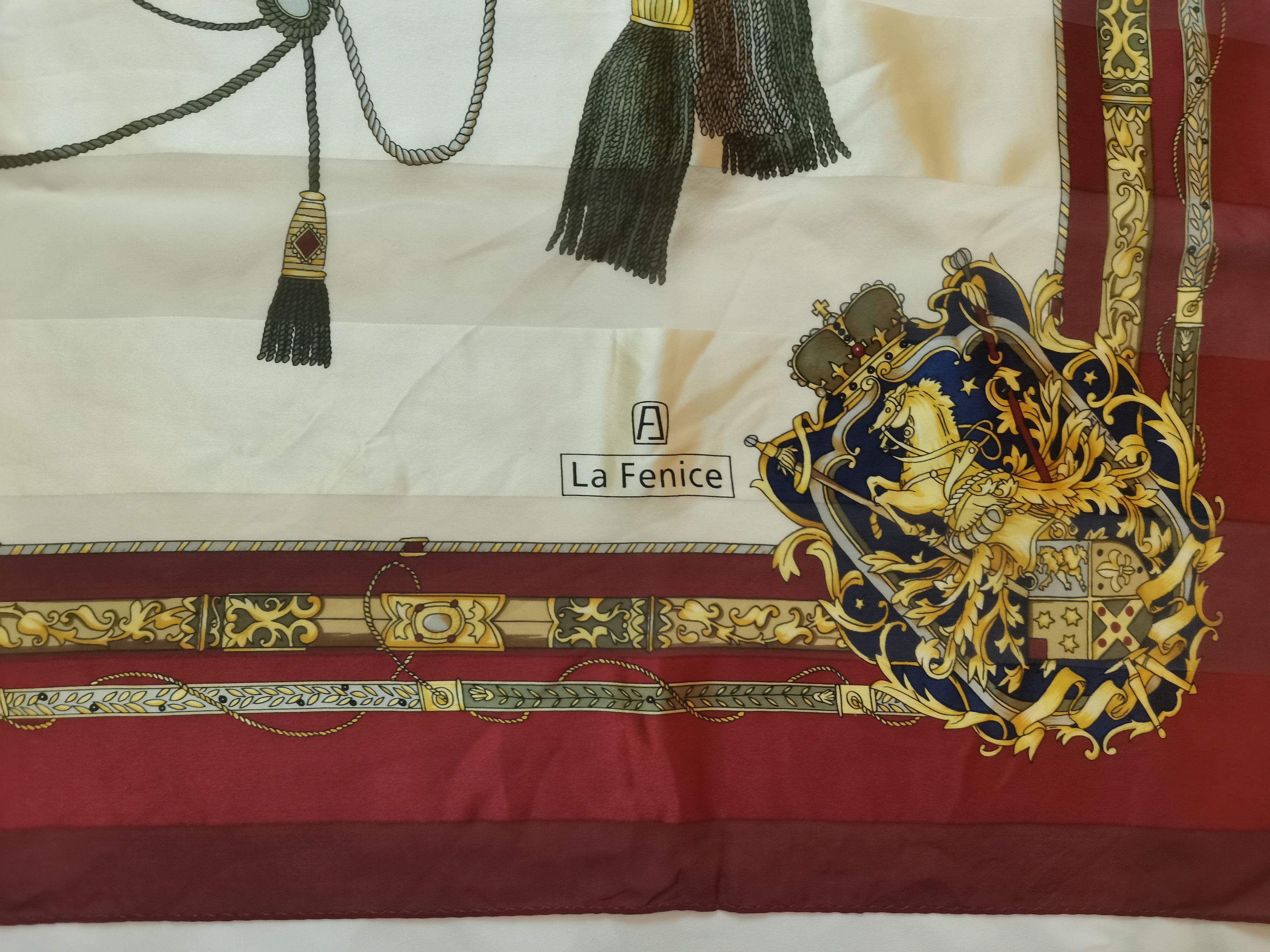 Vintage Rare La Fanice scarves lu design Size ONE SIZE - 4 Thumbnail