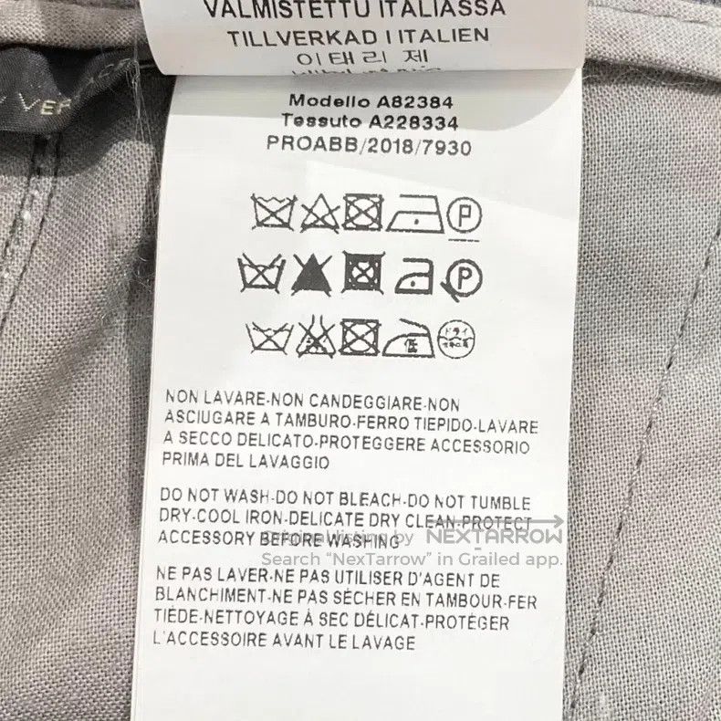 Versace Versace Grey striped wool shorts Size US 38 / EU 54 - 7 Thumbnail