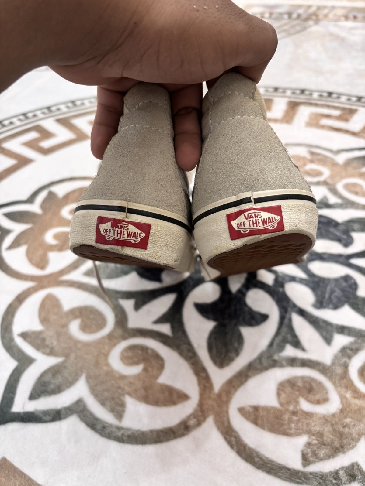 Vans Vans Sk8 Mid Grey Size US 8.5 / EU 41-42 - 5 Thumbnail