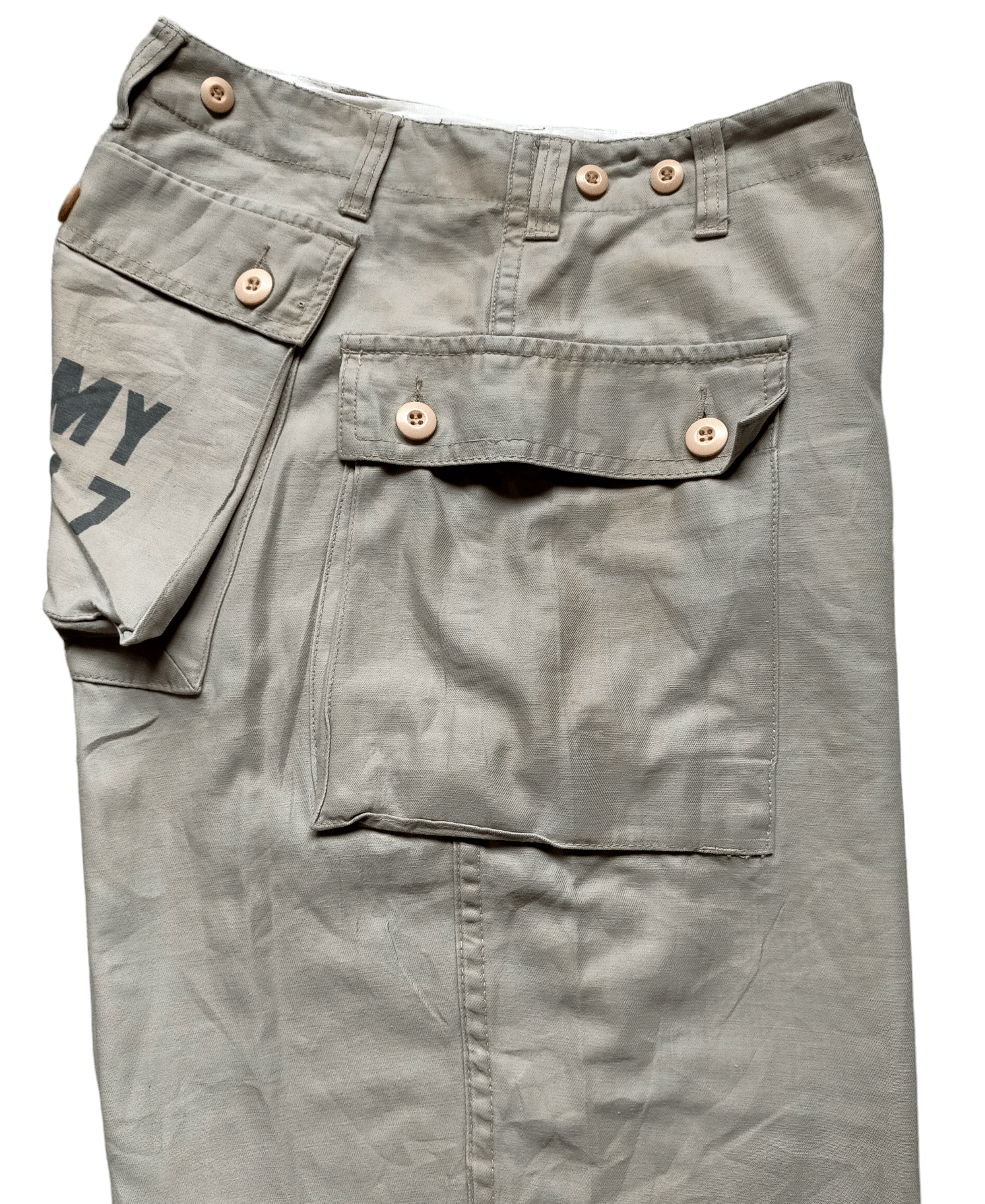 Japanese Brand × Vintage Vintage Us Army Monkey Cargo Pants Size US 28 / EU 44 - 5 Thumbnail