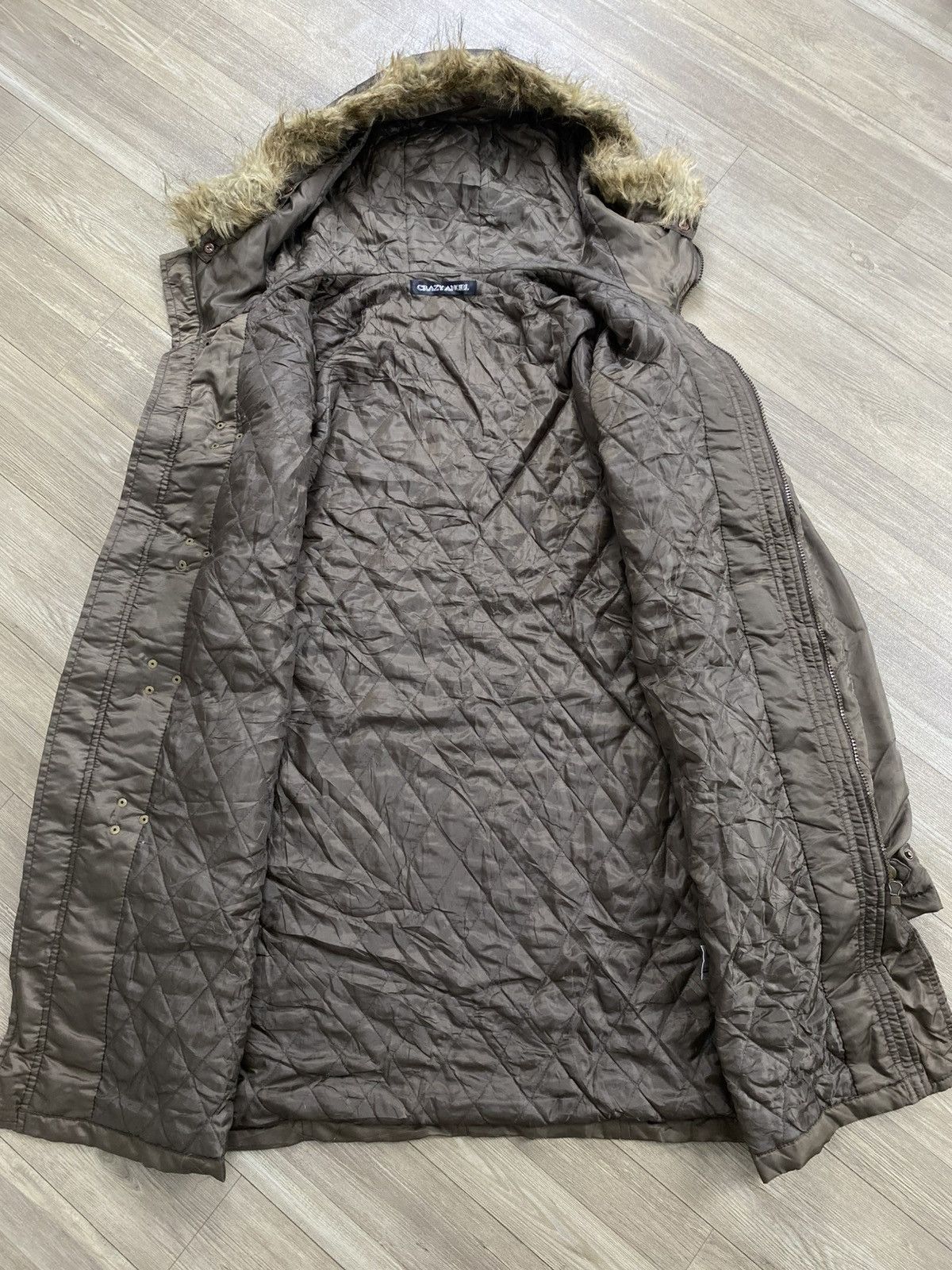 In The Attic Crazy Angle Velour Fireman Lgb Multipocket Parka Fur Jacket Size US L / EU 52-54 / 3 - 17 Thumbnail