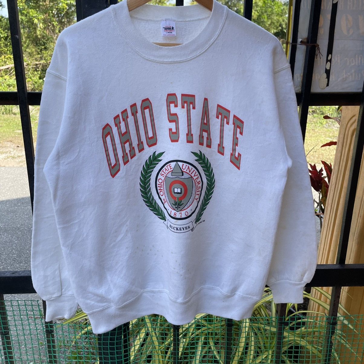 Vintage 🔥Vintage 1988 Ohio State University Crewneck Sweatshirts Size US M / EU 48-50 / 2 - 5 Thumbnail