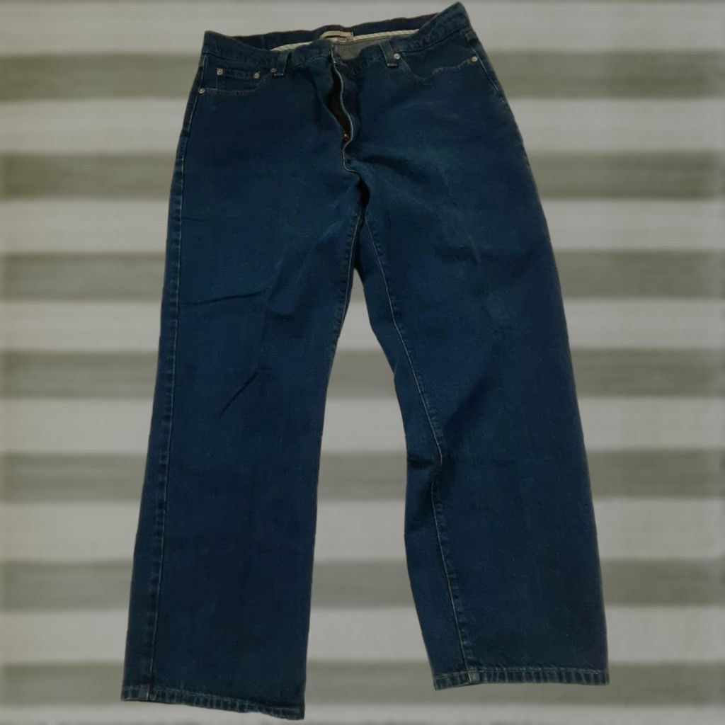 Vintage VINTAGE LL Bean Natural Fit Jeans Men 38 32 Blue EUC Regular Straight Nature 38 Mens Size US 38 / EU 54 - 1 Thumbnail