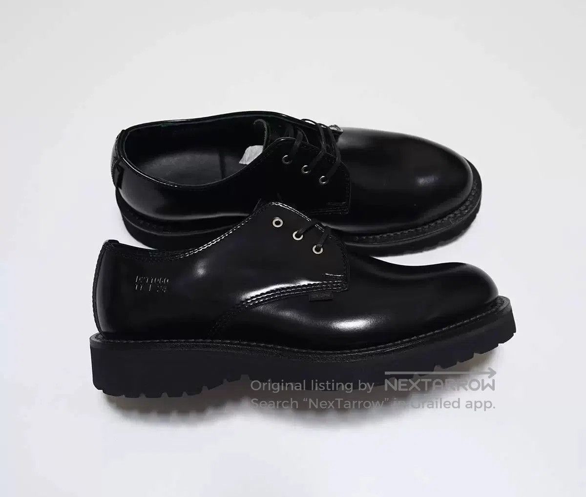 N.Hoolywood nhoolywood danner postman shoes black. Size US 9 / EU 42 - 2 Thumbnail