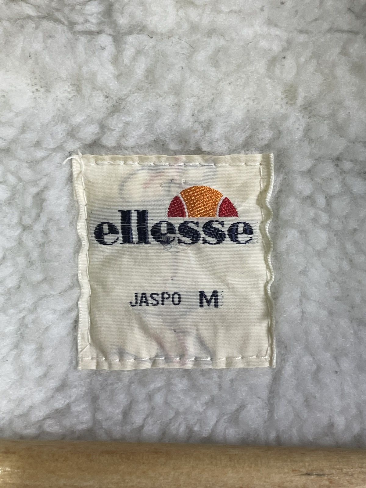 Designer × Ellesse × Vintage Ellese Two Tones Lined Fleece Zipper Sweater (37) Size US M / EU 48-50 / 2 - 13 Thumbnail