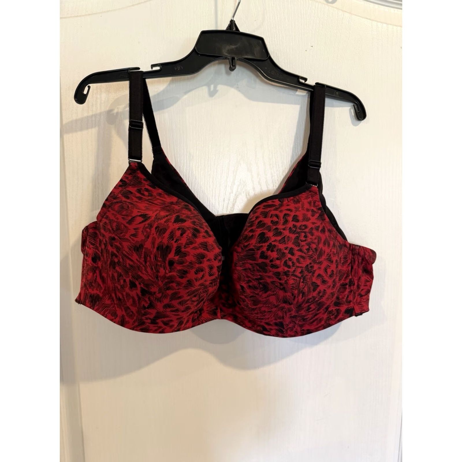 Torrid Torrid Balconette Bra Full Coverage Lightly Lined 360° Back Smoothing 50C Plus Red Women Size ONE SIZE - 2 Thumbnail