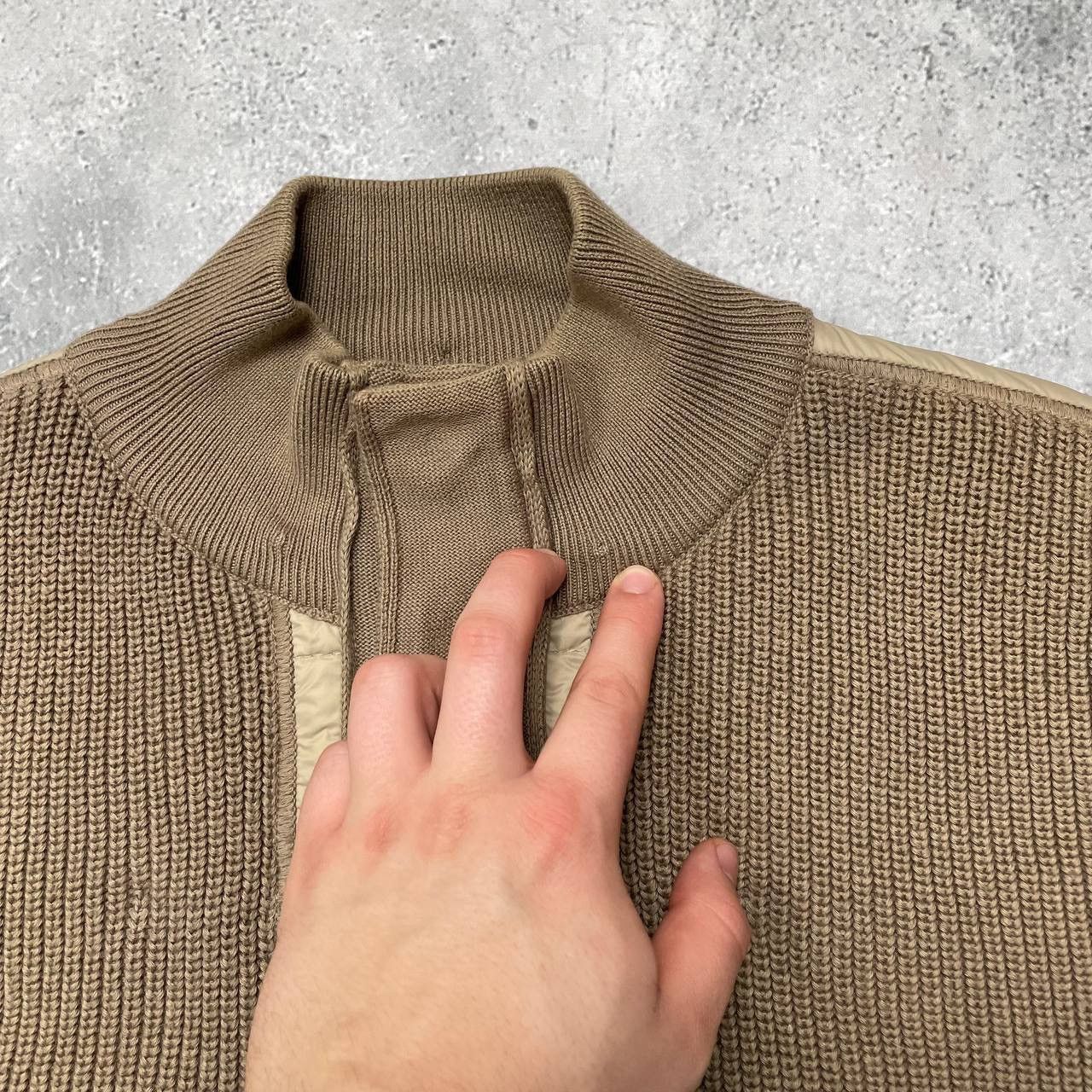Bark Bark Knit Down Button-Up Cardigan Brown Size M Size US M / EU 48-50 / 2 - 6 Thumbnail
