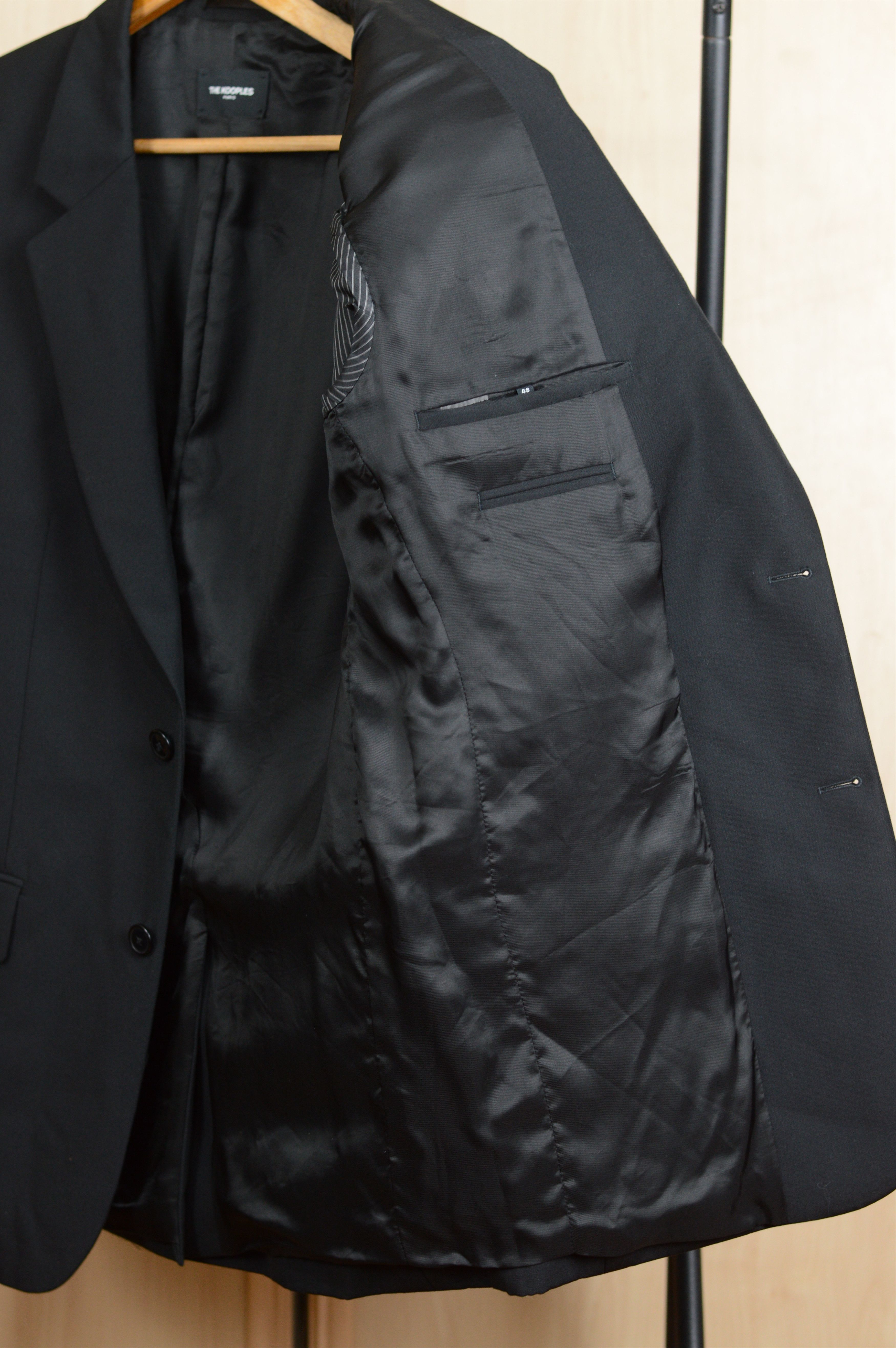 The Kooples The Kooples Paris Black Blazer Two button Size 48R - 6 Thumbnail