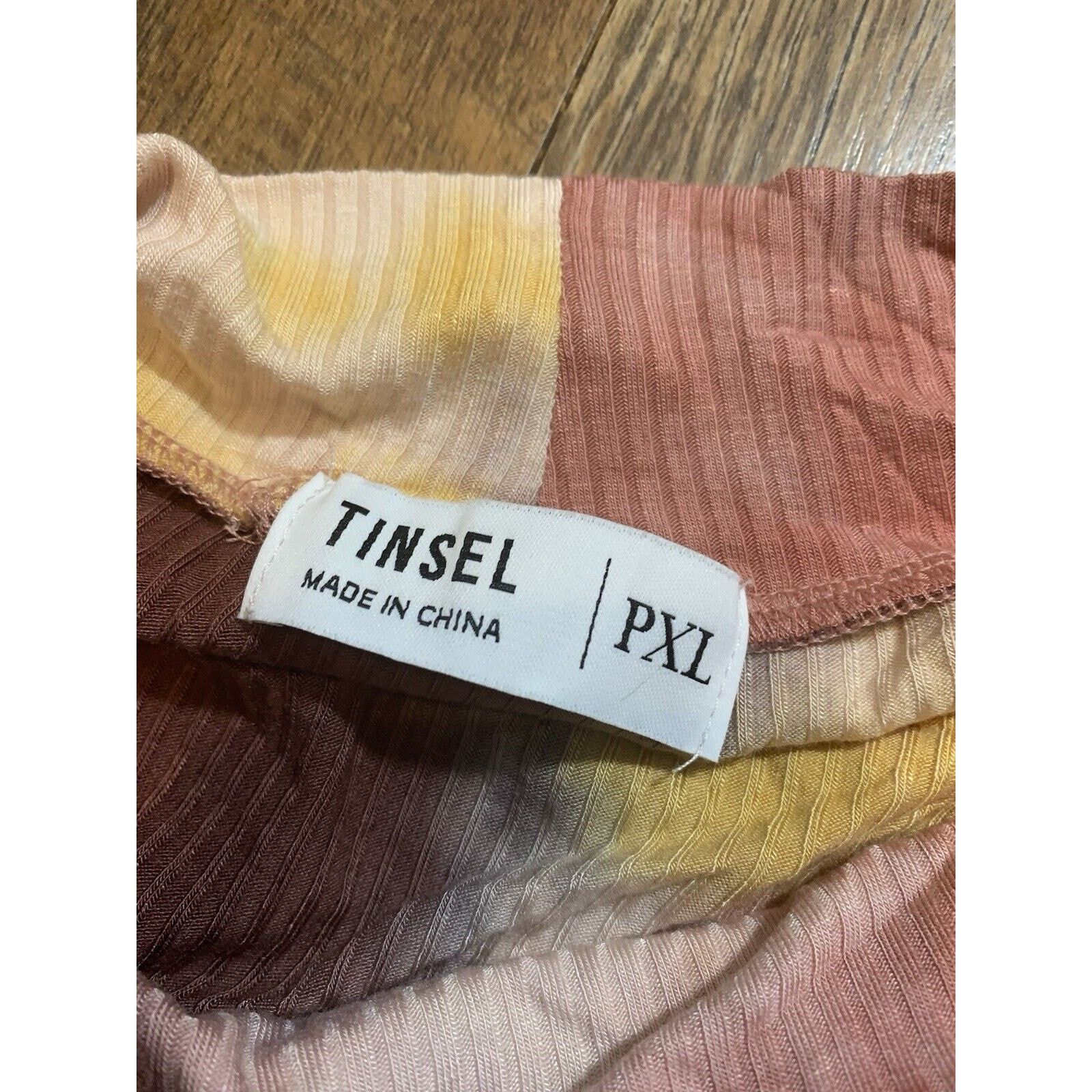 Other Tinsel Coral Stretch Shift Dress PXL Size XL / US 12-14 / IT 48-50 - 3 Thumbnail