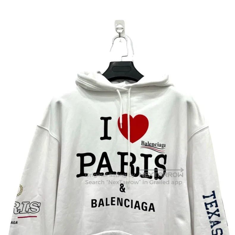 Balenciaga Balenciaga Cola Graffiti Paris Hoodie Size US S / EU 44-46 / 1 - 4 Thumbnail