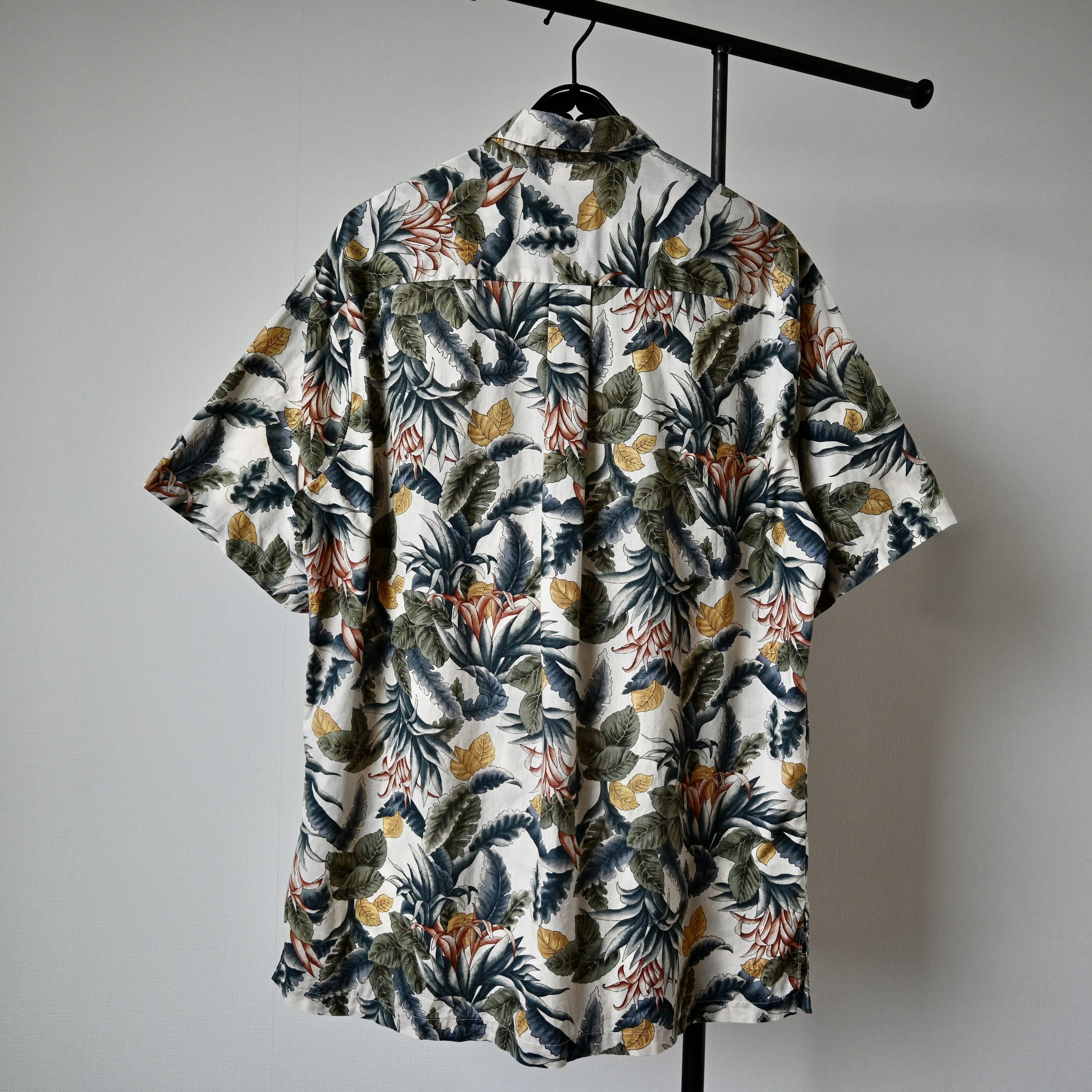 Tori Richard VTG Tori Richard antique botanical pattern Hawaiian shirt Size US L / EU 52-54 / 3 - 3 Thumbnail