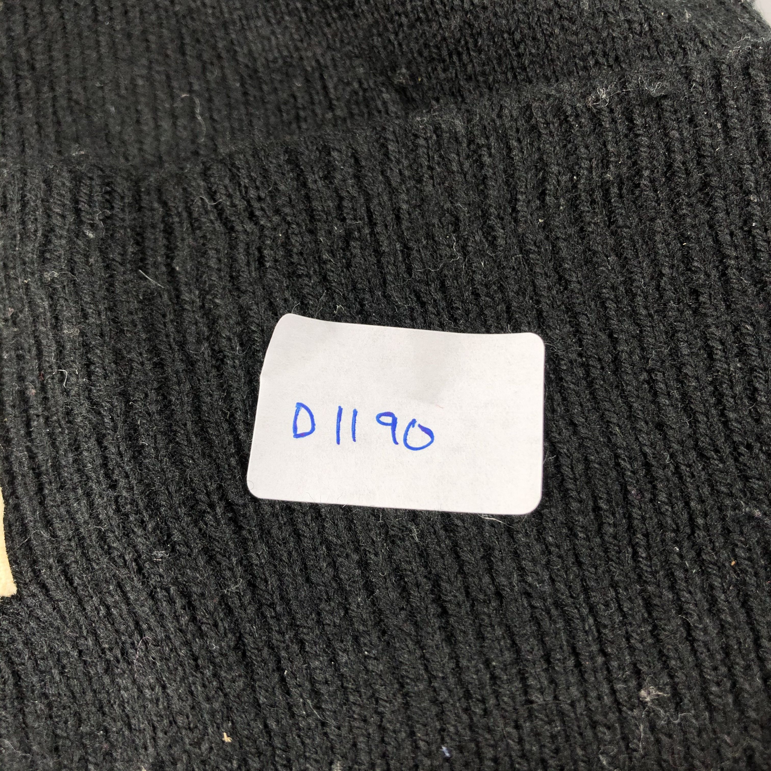 Vintage Special Issued Black Beanie Snow Hat Snow Cap -D1190 Size ONE SIZE - 8 Thumbnail