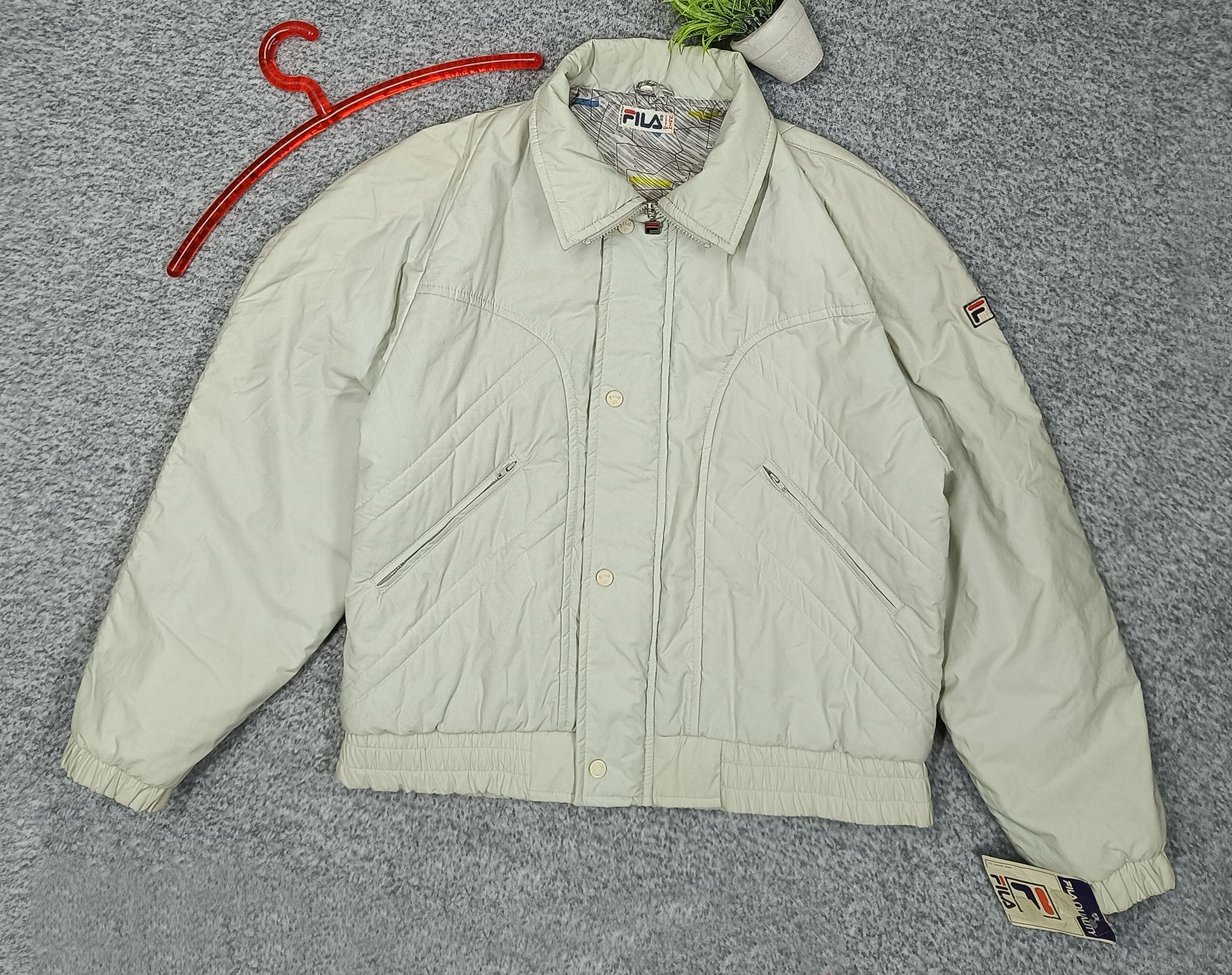 Fila Vintage FILA Jacket Deadstock w/ Original Tags Made in Italy Size US L / EU 52-54 / 3 - 1 Thumbnail