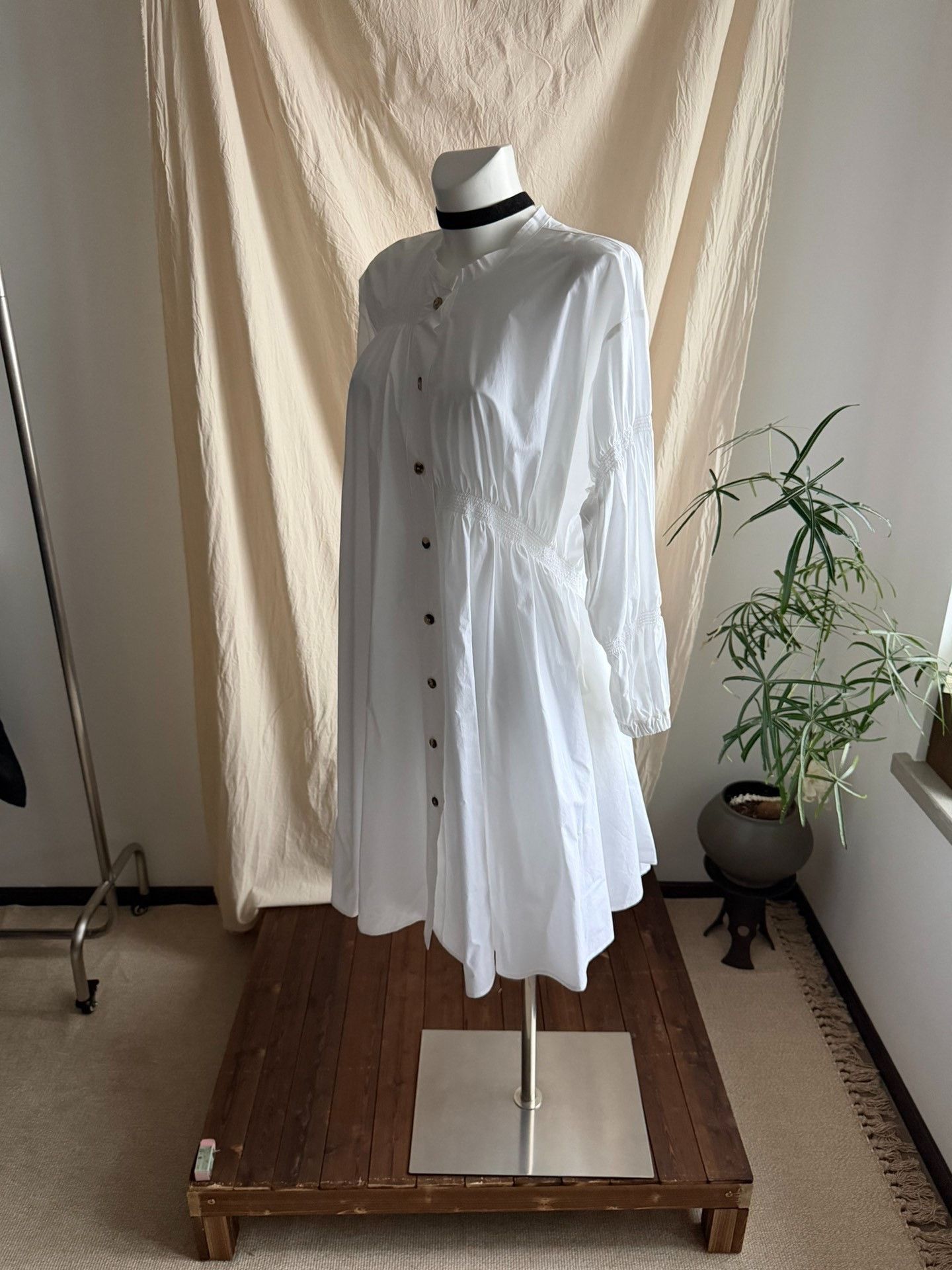 XENIA TELUNTS TELA Pure Cotton Irregular Shirt Dress Size M / US 6-8 / IT 42-44 - 1 Thumbnail
