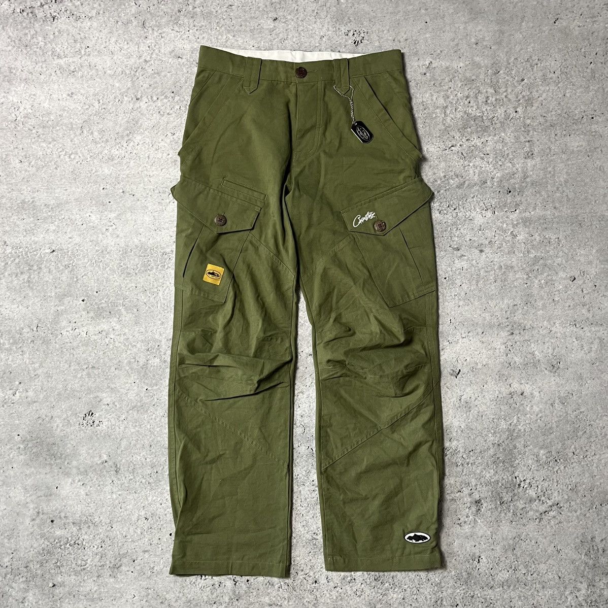 Other Corteiz military cargo pants S baggy streetwear Size US 32 / EU 48 - 2 Thumbnail