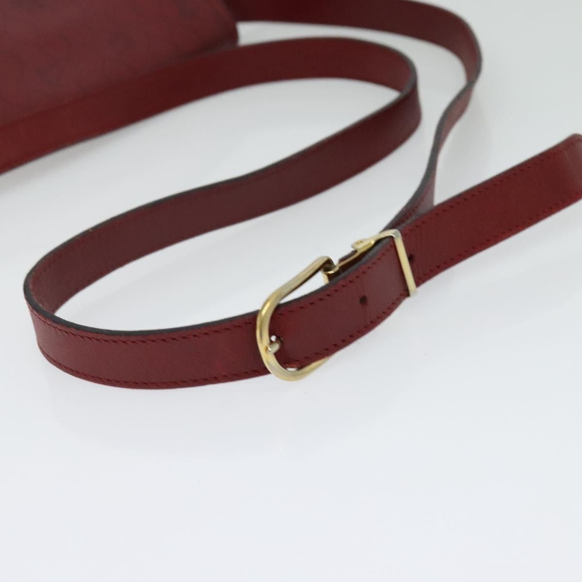 Dior DIOR Honeycomb Canvas Shoulder Bag Pvc Red Gold Size ONE SIZE - 7 Thumbnail