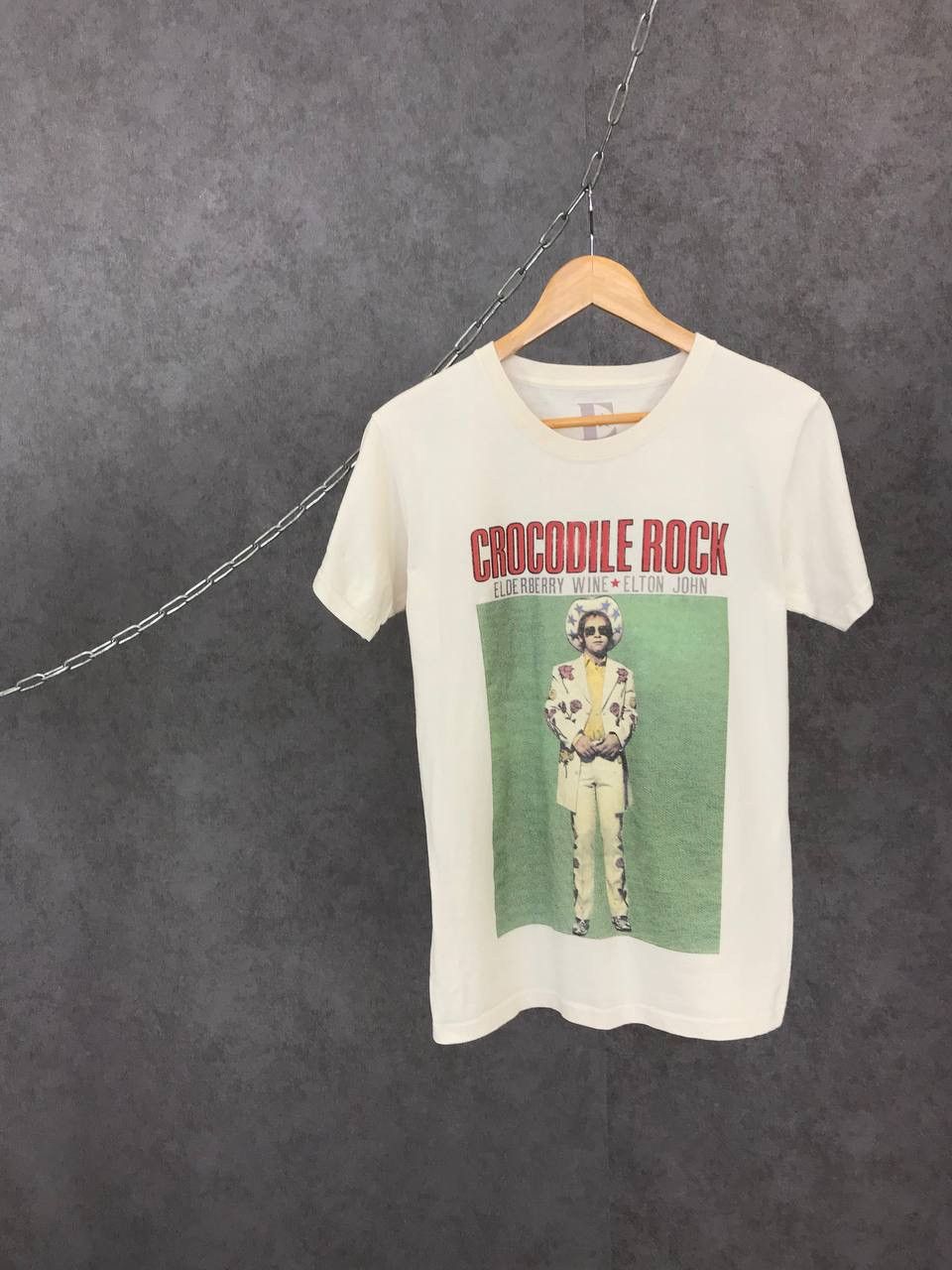 Elton John Crocodile rock band tee