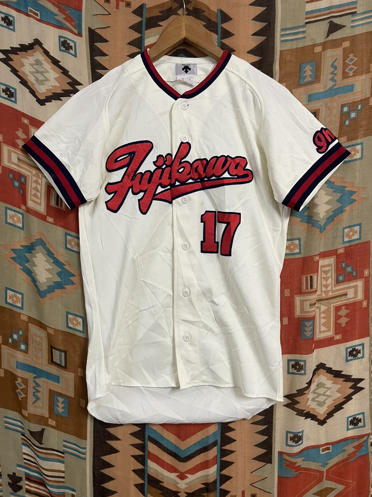 Sports Specialties × Vintage Vintage 70’s Japan Baseball Jersey M Descente J League Size US M / EU 48-50 / 2 - 1 Thumbnail