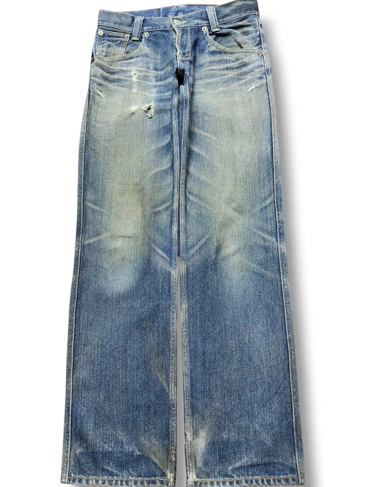Levi's Vintage Clothing Vintage Levi’s 702 Mudwash Faded Distressed Denim Size US 30 / EU 46 - 1 Thumbnail