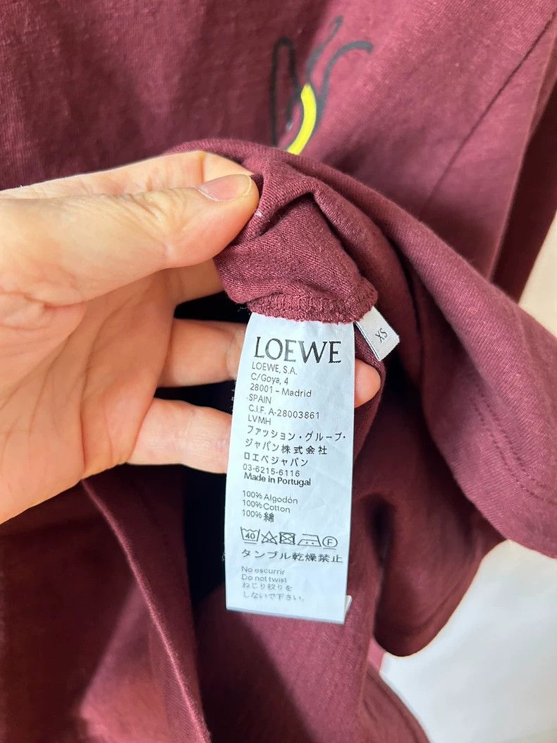 Loewe LOEWE Long sleeve T-shirt Size XS / US 0-2 / IT 36-38 - 2 Thumbnail