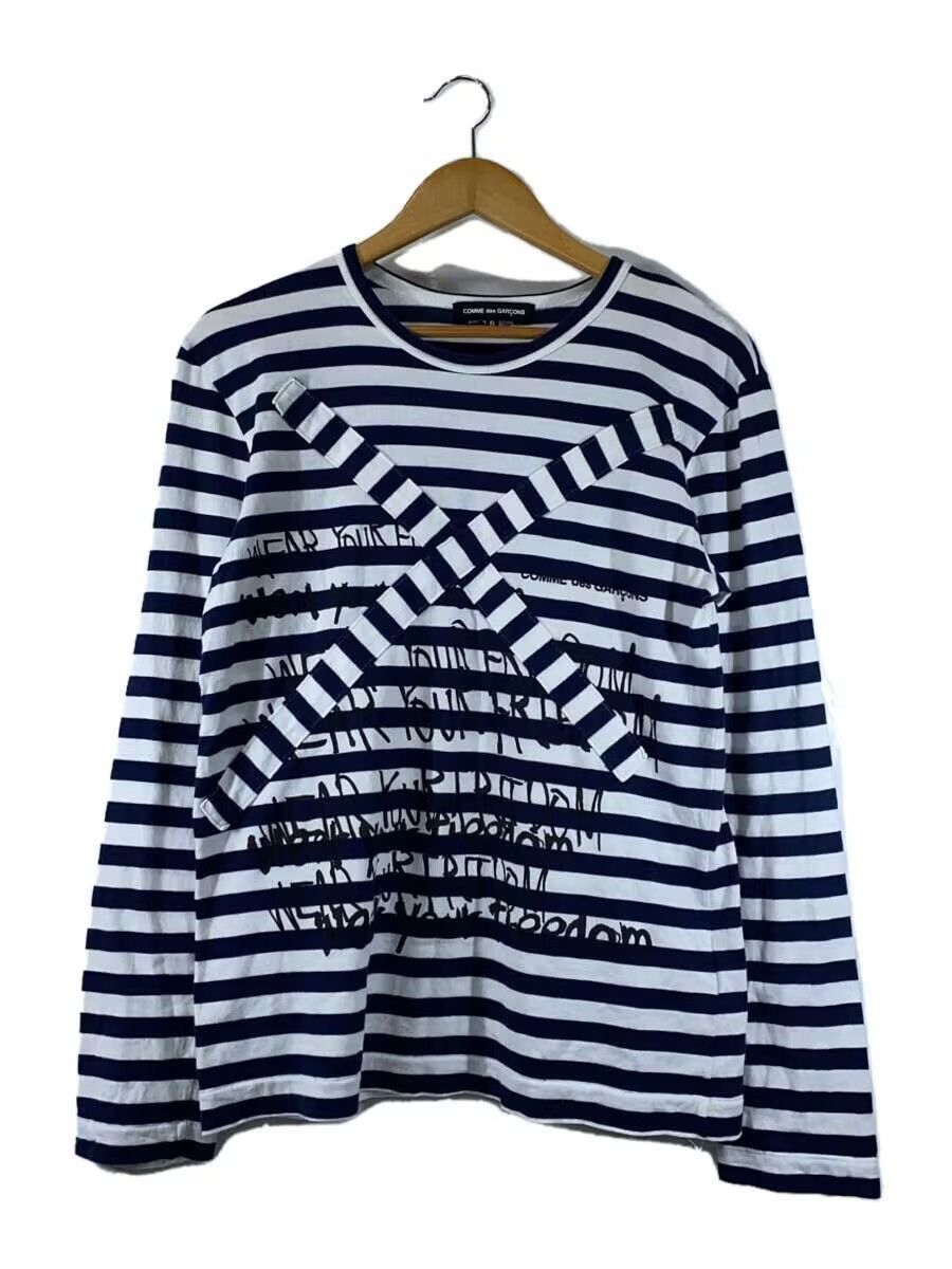 X Patch Striped Freedom Long Sleeve Tee