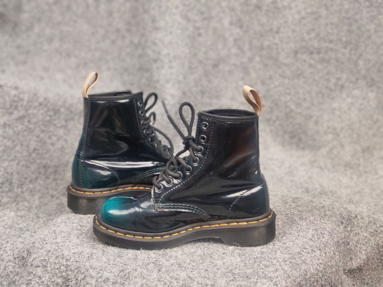 Dr. Martens Dr.Martens 1460 Vegan gradient patent leather Combat Boots Size US 5 / IT 35 - 12 Thumbnail