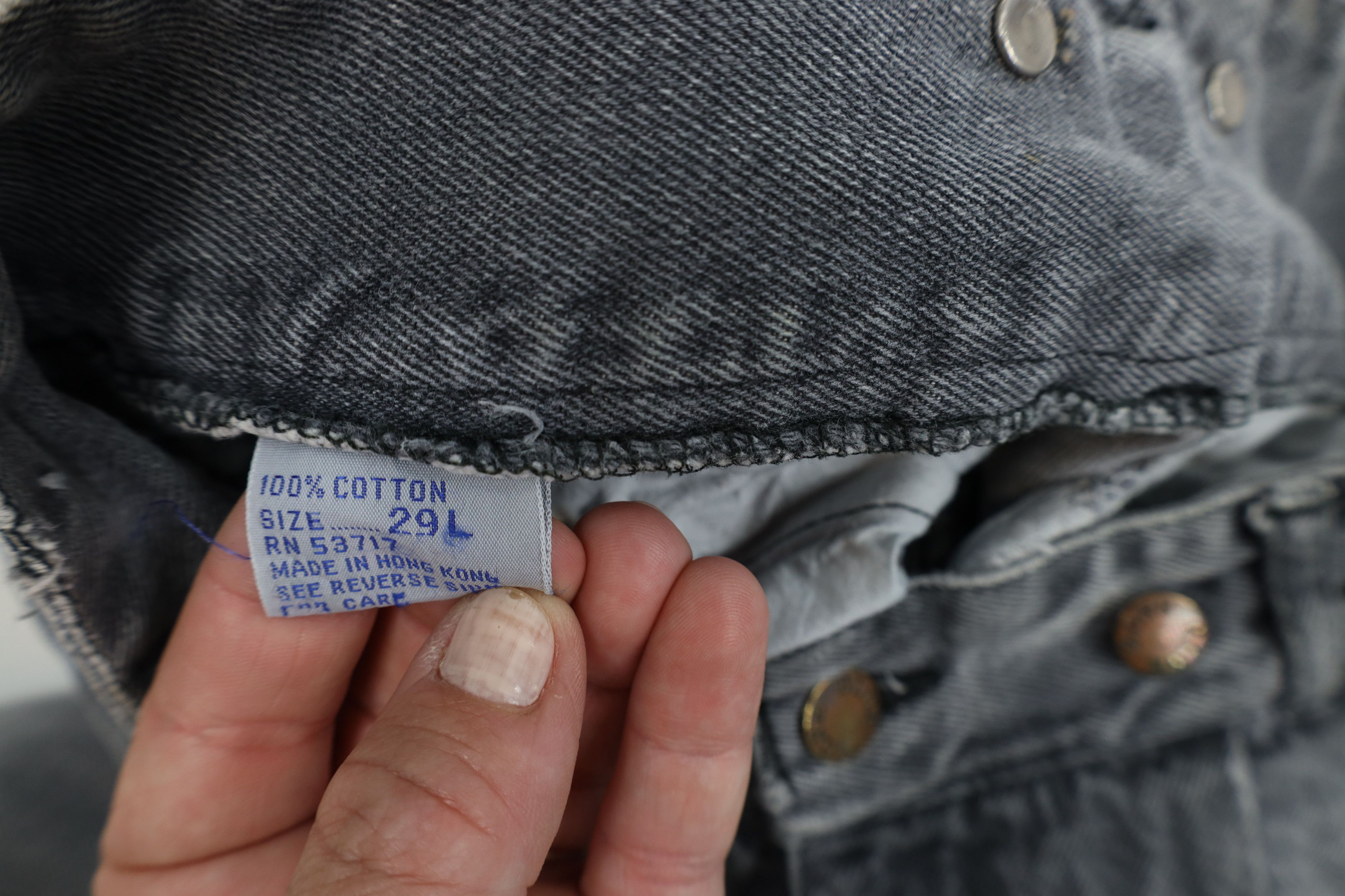 Vintage Vintage 80s 90s Streetwear Pleated High Waist Denim Jeans Size 28" / US 6 / IT 42 - 9 Thumbnail