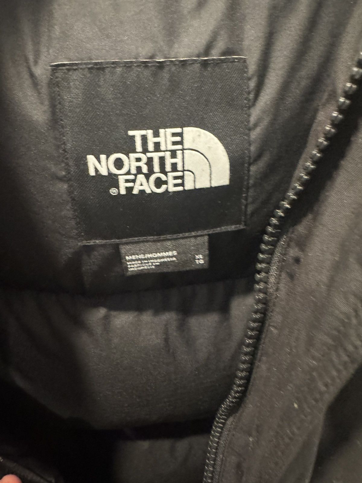 The north face 600 black coat