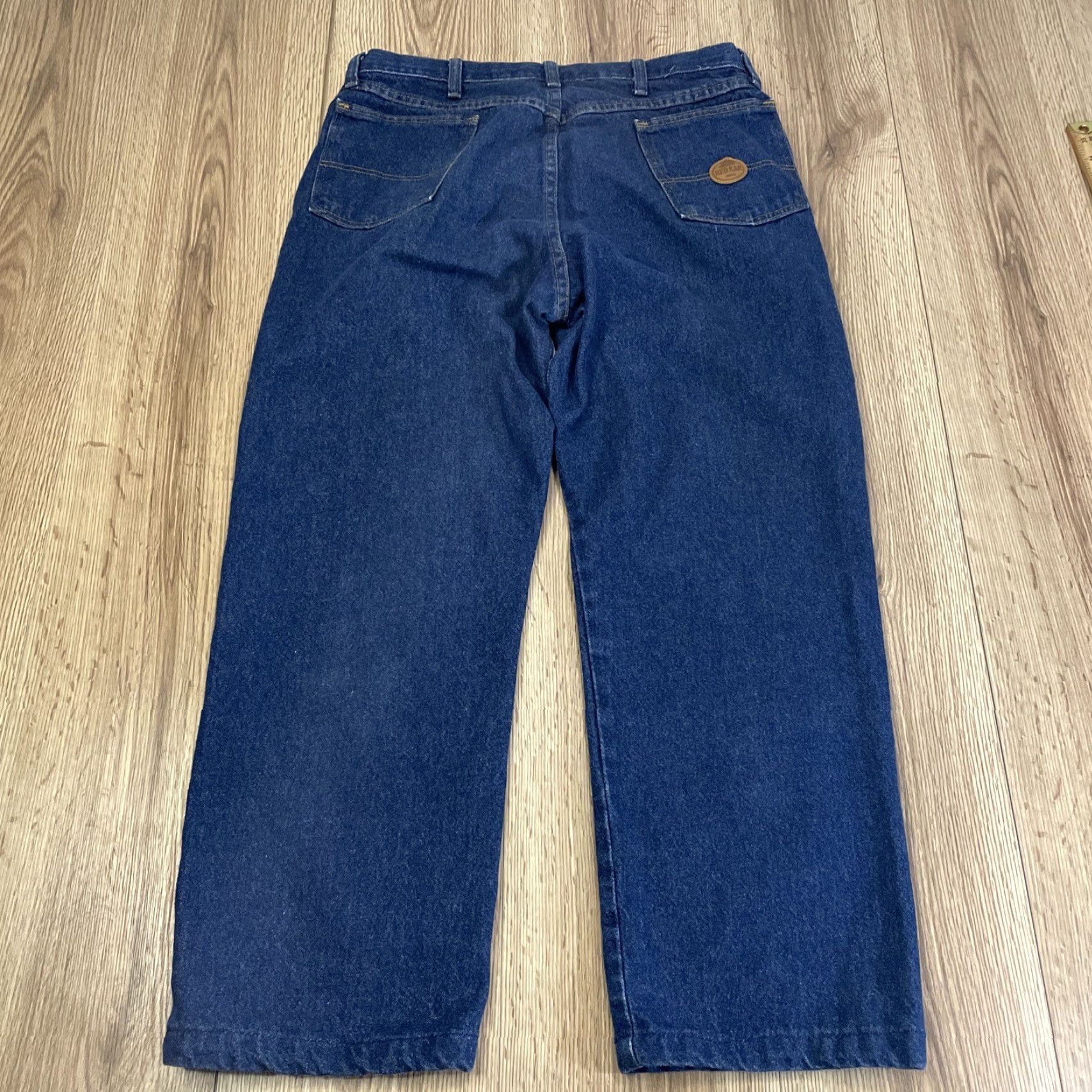 Red Kap Red Kap Jeans Men's 34x30 Blue Denim Mid Rise Straight Workwear Classic Size US 34 / EU 50 - 7 Thumbnail