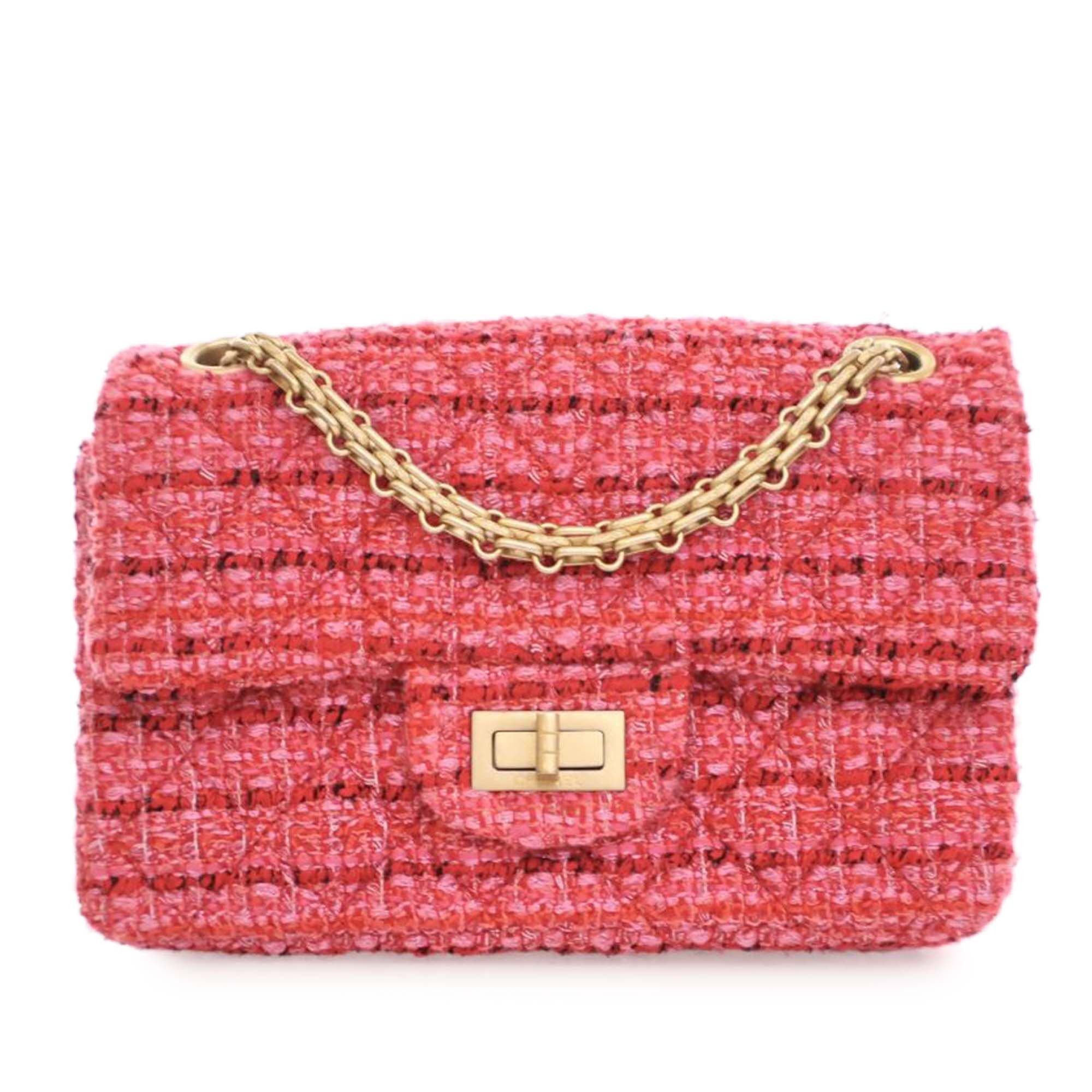 Chanel Mini Reissue 2.55 Tweed Single Flap 224 Size ONE SIZE - 1 Thumbnail
