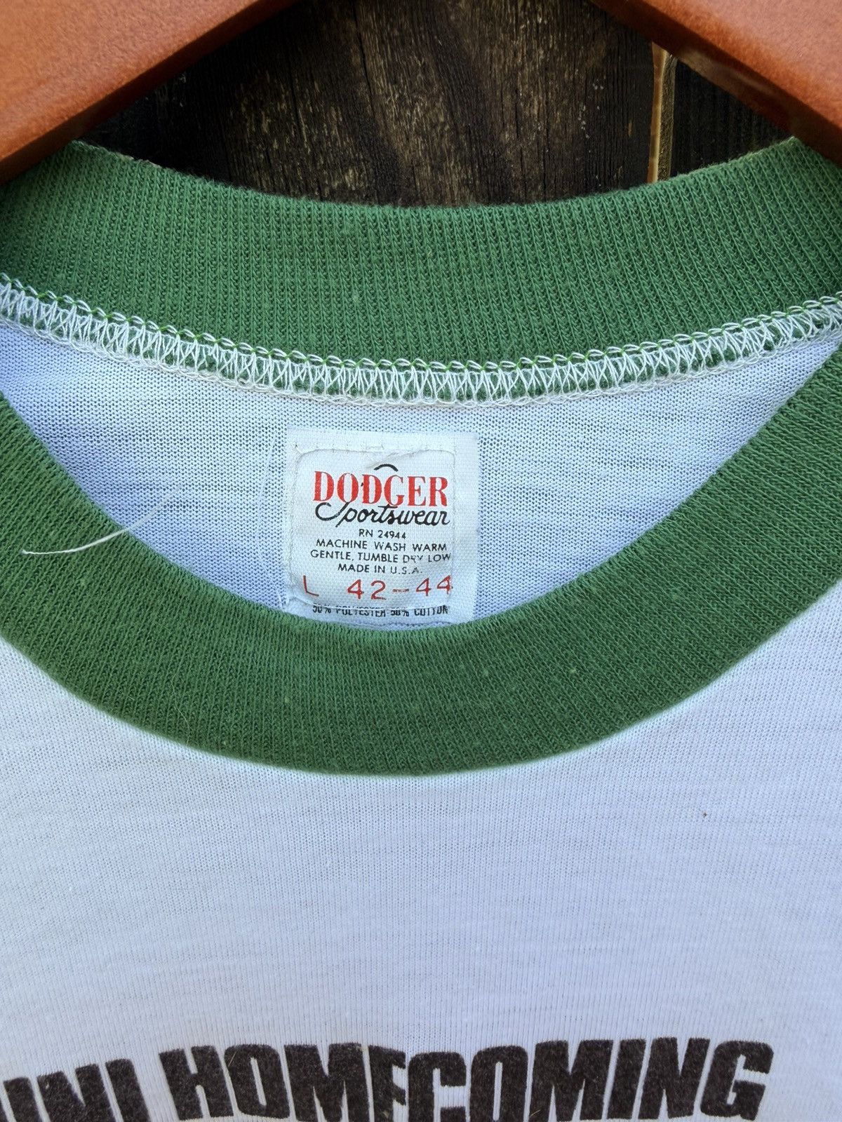 Vintage VTG Single Stitch 80’s Homecoming tee Size US L / EU 52-54 / 3 - 5 Thumbnail