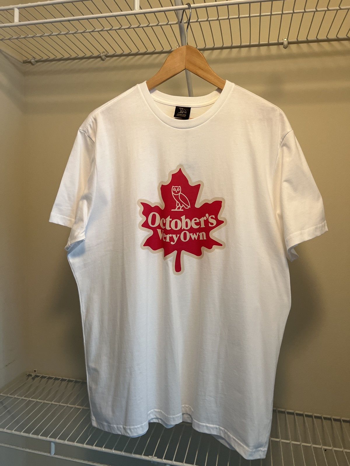 October's Very Own OVO Maple Leaf Graphic Tee White XL Size US XL / EU 56 / 4 - 1 Thumbnail