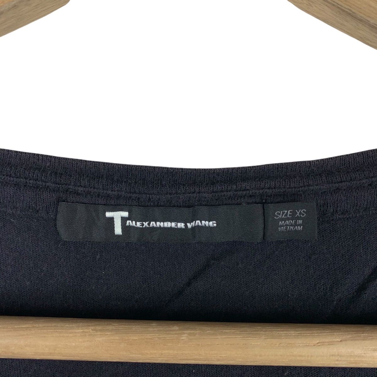Alexander Wang × Designer ALEXANDER WANG Plain V-neck tee Size US XS / EU 42 / 0 - 3 Thumbnail