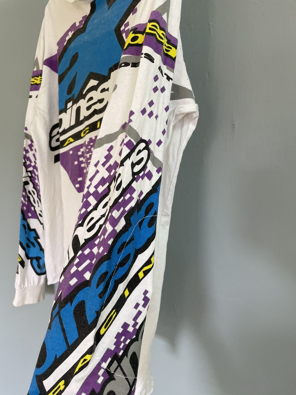 Alpinestars Vintage 90s Alpinestars Racing motocross jersey Size US M / EU 48-50 / 2 - 5 Thumbnail
