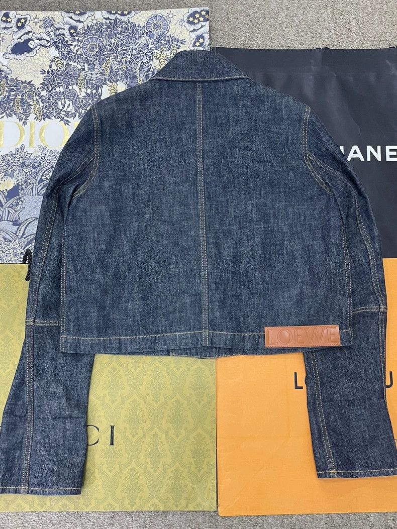 Loewe LOEWE Dark blue denim jacket Size M / US 6-8 / IT 42-44 - 3 Thumbnail