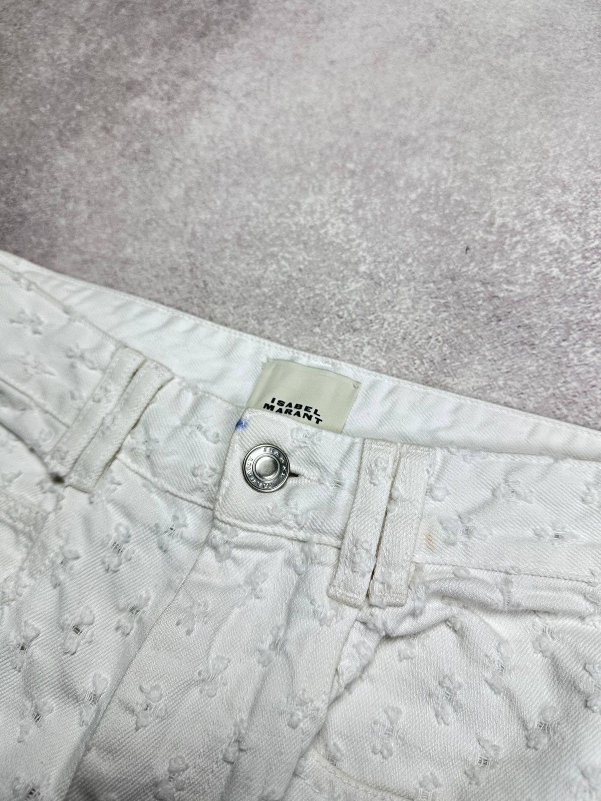 Isabel Marant Isabel Marant Alvira Trousers Womans Rare 34 Flared White Size 26" / US 2 / IT 38 - 5 Thumbnail