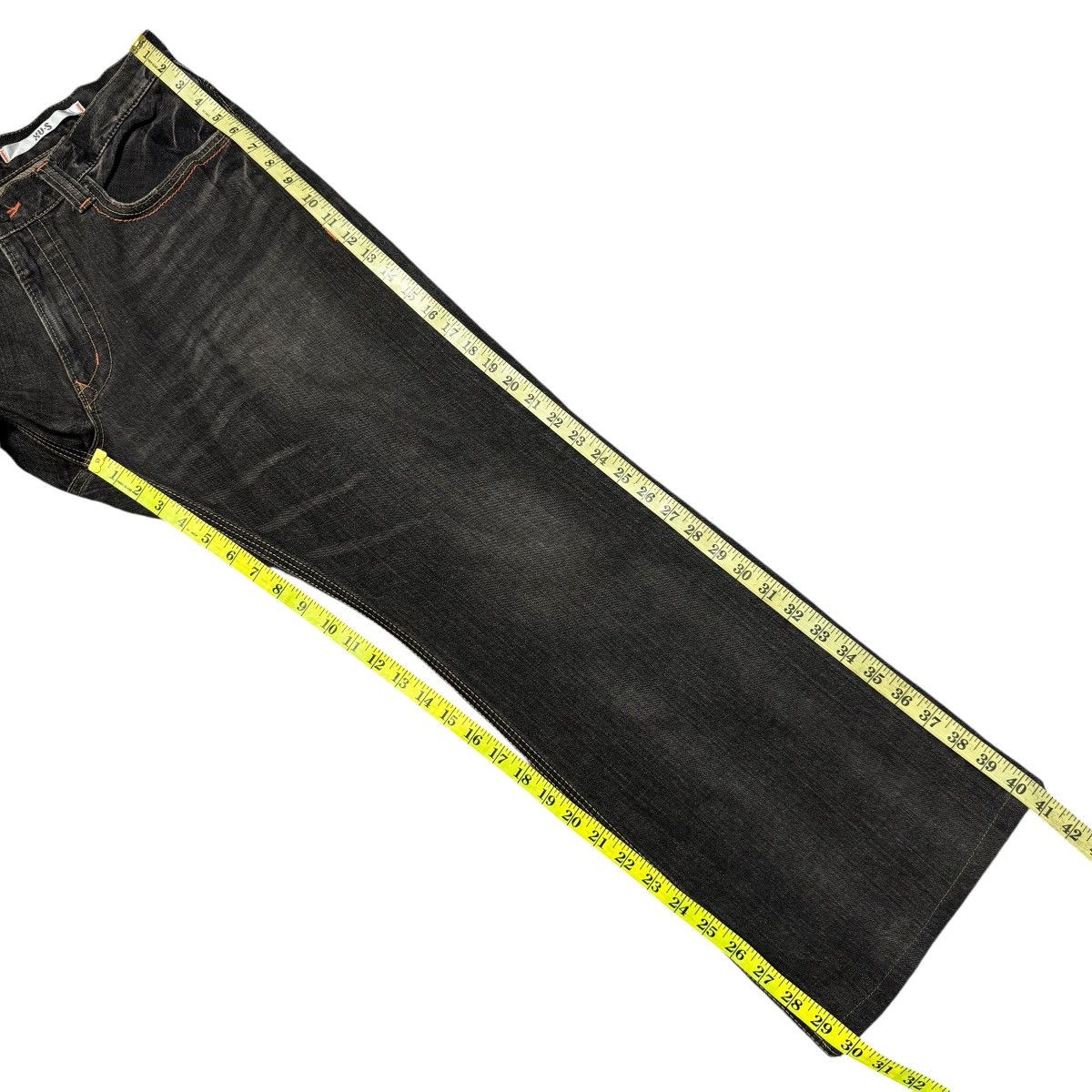 Edwin Exclusive Vintage Edwin 401XVS Denim Flare Jeans Size US 38 / EU 54 - 17 Thumbnail