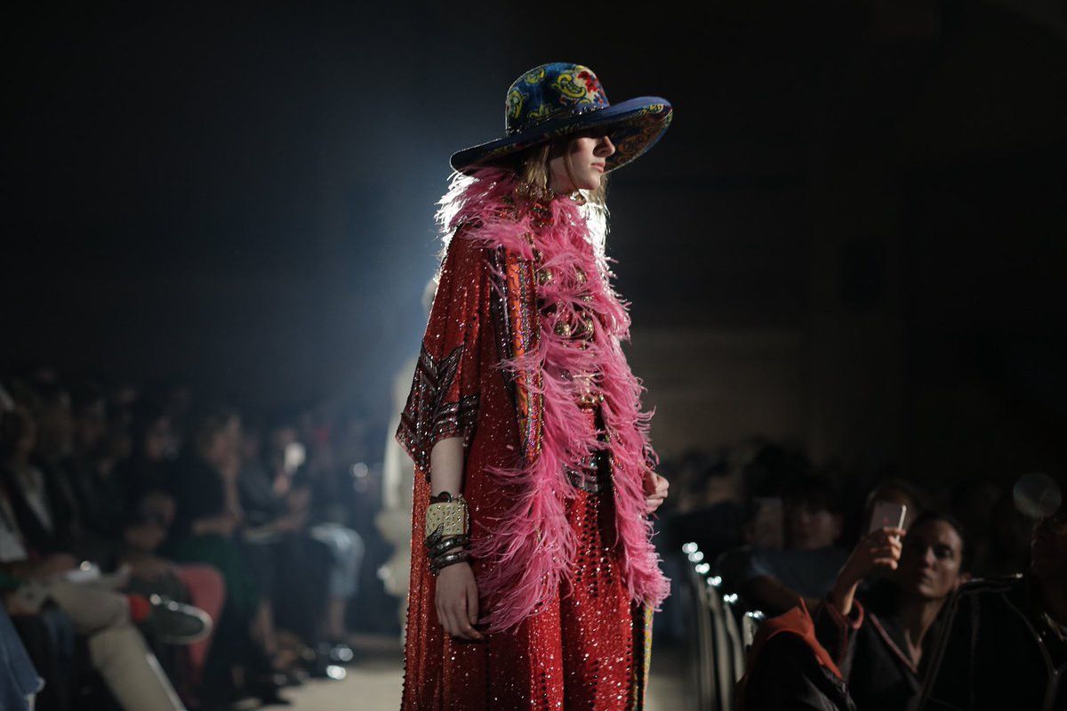 Gucci Gucci runway rare printed hat Size ONE SIZE - 12 Thumbnail