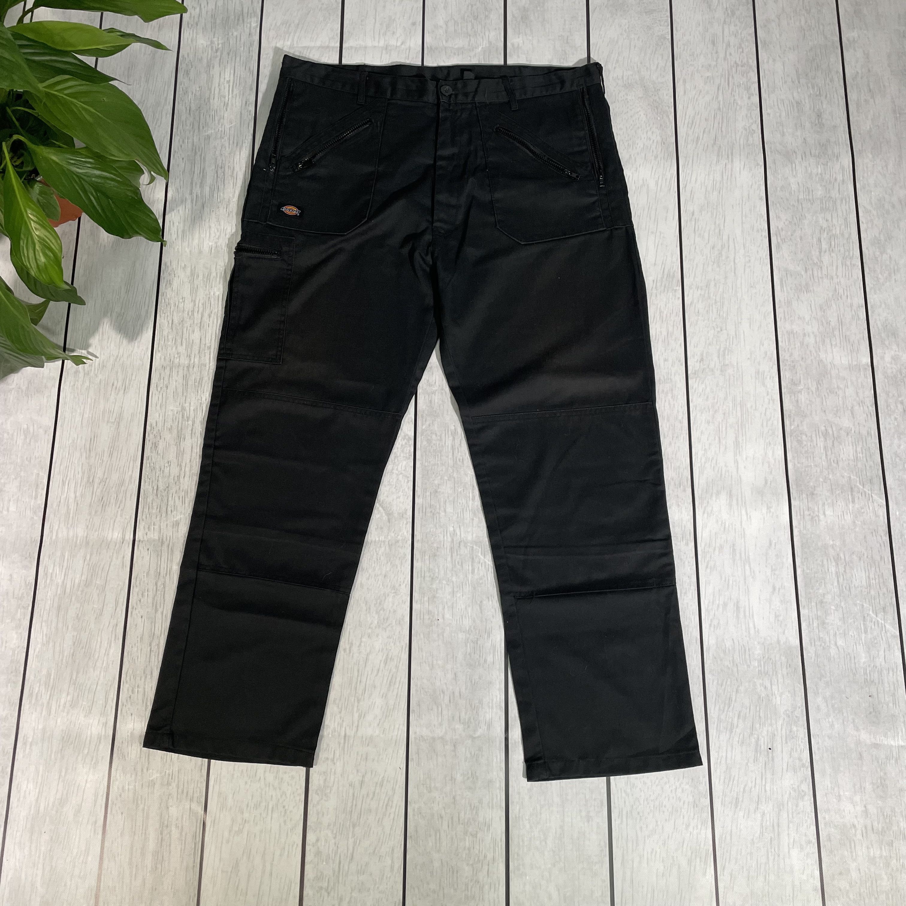 Dickies Dickies Work Pants – Black Canvas | W40 L32 streetwear Size US 40 / EU 56 - 1 Thumbnail