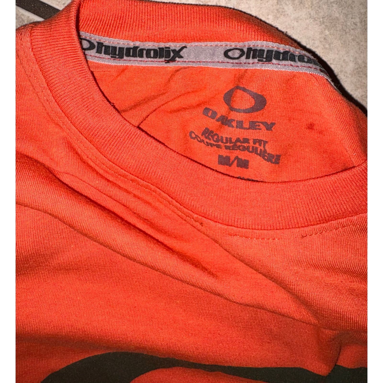 Oakley Oakley hydrolix regular fit orange medium short sleeve Size US M / EU 48-50 / 2 - 2 Thumbnail
